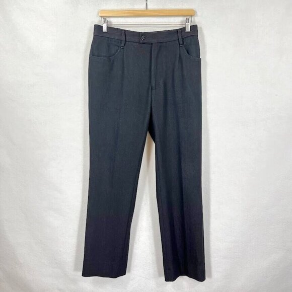 Dolce & Gabbana Mens Gray Straight Leg Dress Pants EU Size 46 US Size 30 - Picture 1 of 10